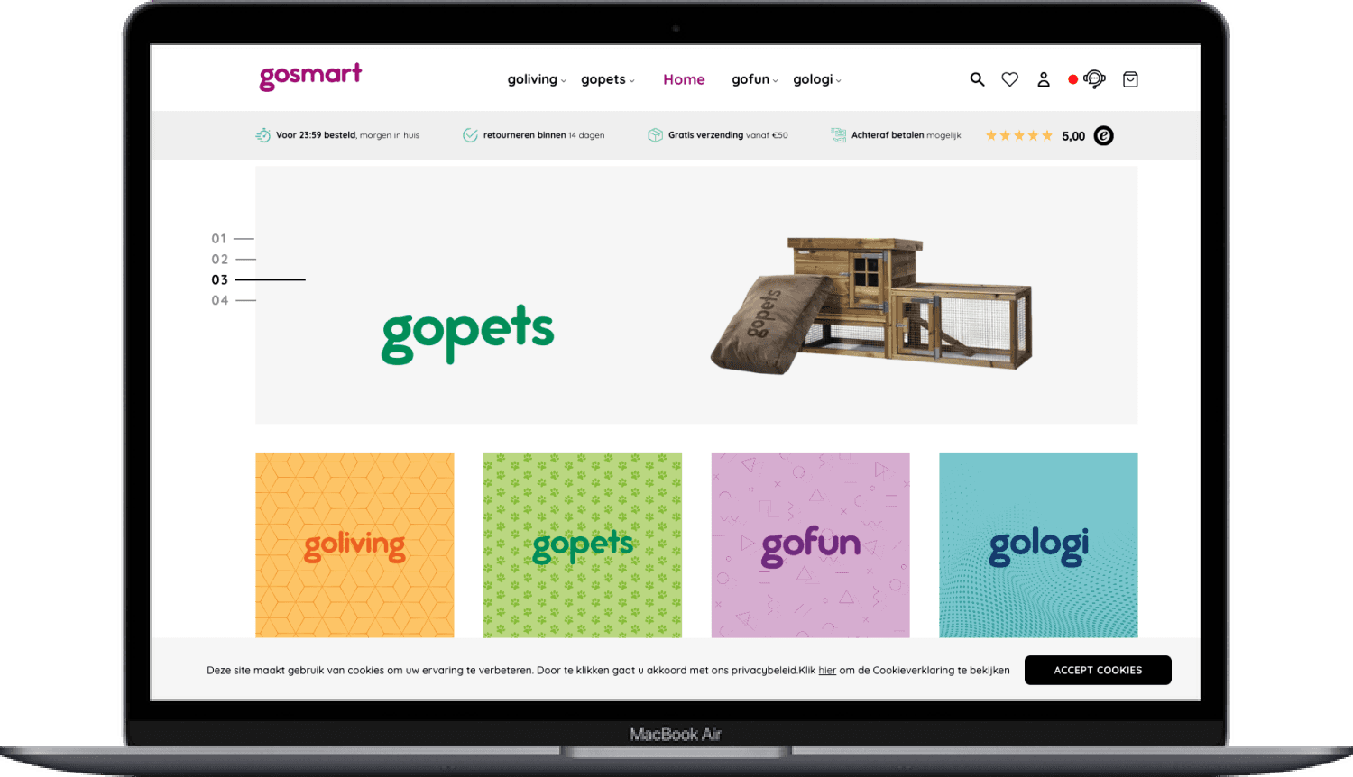 Gosmart website